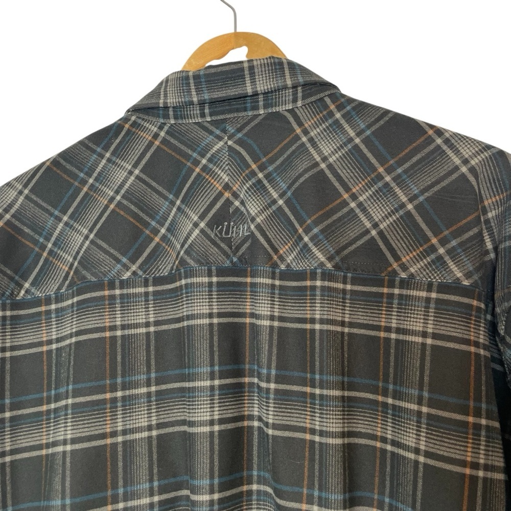 KUHL Flannel Shirt Mens XXL Plaid Outdoor Casual Button Down - Picture 5 of 11